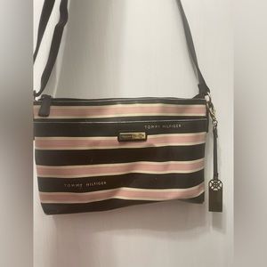 Pink and blue Tommy Hilfiger purse
